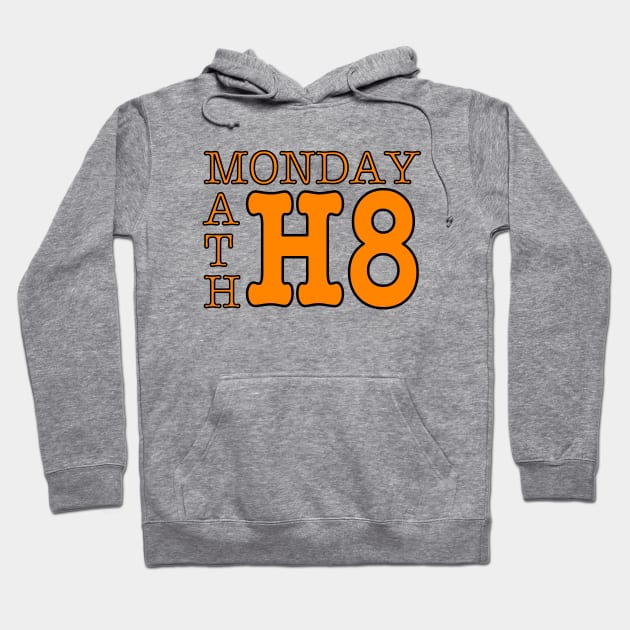 I hate Mondays and Math Hoodie by asktheanus